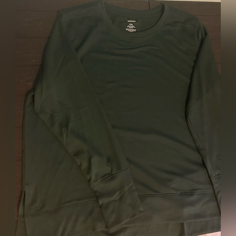 Sonoma super soft crew neck sweatshirt XXL NWT